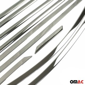 Hyundai Tucson Window Trim - Omac - 14 Pcs - Gloss Dark - 2016-2021